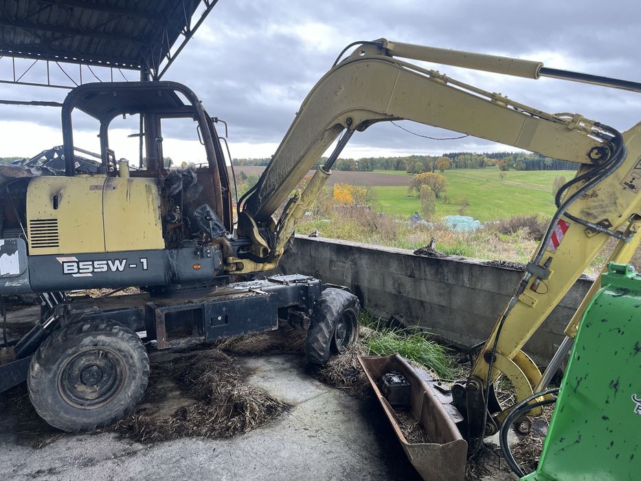 koparka kołowa Yanmar B55W1K 2006rok w calosci lub na czesci