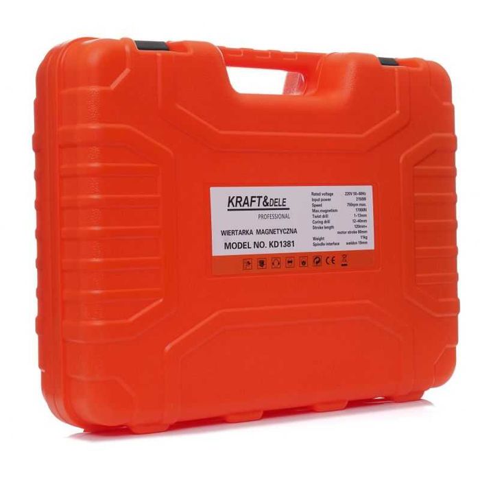 Wiertarka Stołowa Magnetyczna Pionowa 2150W 1700N 13MM Weldon 19MM