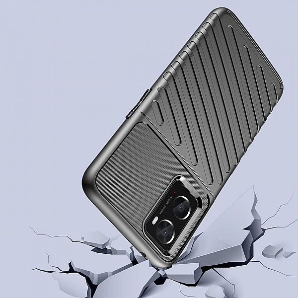 Thunder Case elastyczne pancerne etui pokrowiec Oppo A76 / Oppo A36 /