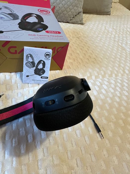 Headset Gamiac HS71 Preto