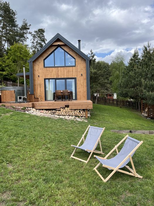 Domek dom na wynajem sauna balia max 6 osób noclegi Podlasie podlaskie