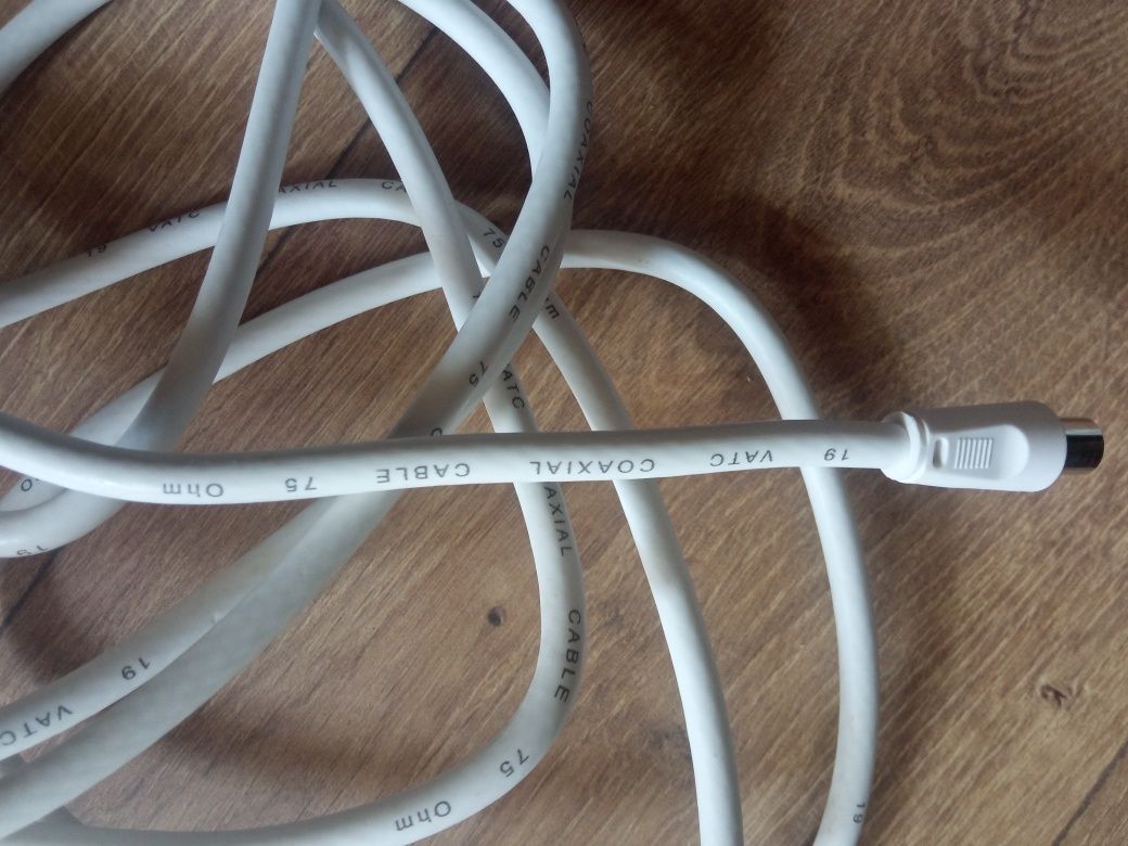 PC kabel antenowy M/G Coaxial koncentryczny do TV dekodera
