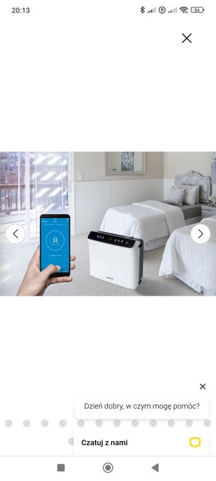 Oczyszczacz powietrza z nawilżaczem YOER Pure Home APH01W
Zdalne stero