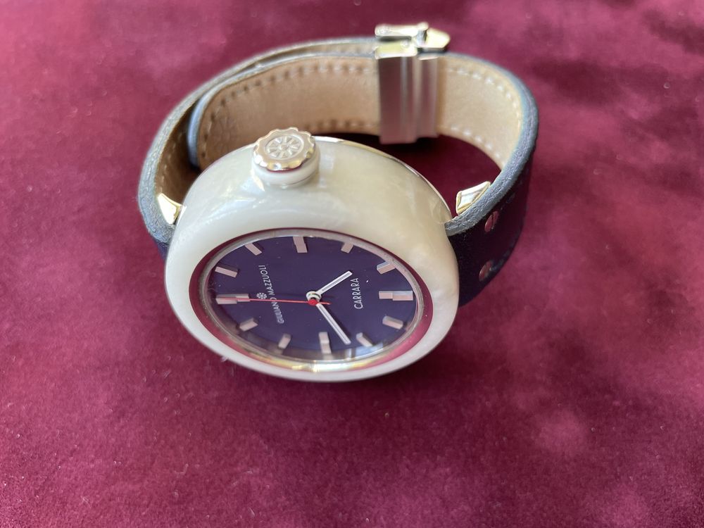 Zegarek Giuliano Mazzuoli Carrara zegarek marmur
