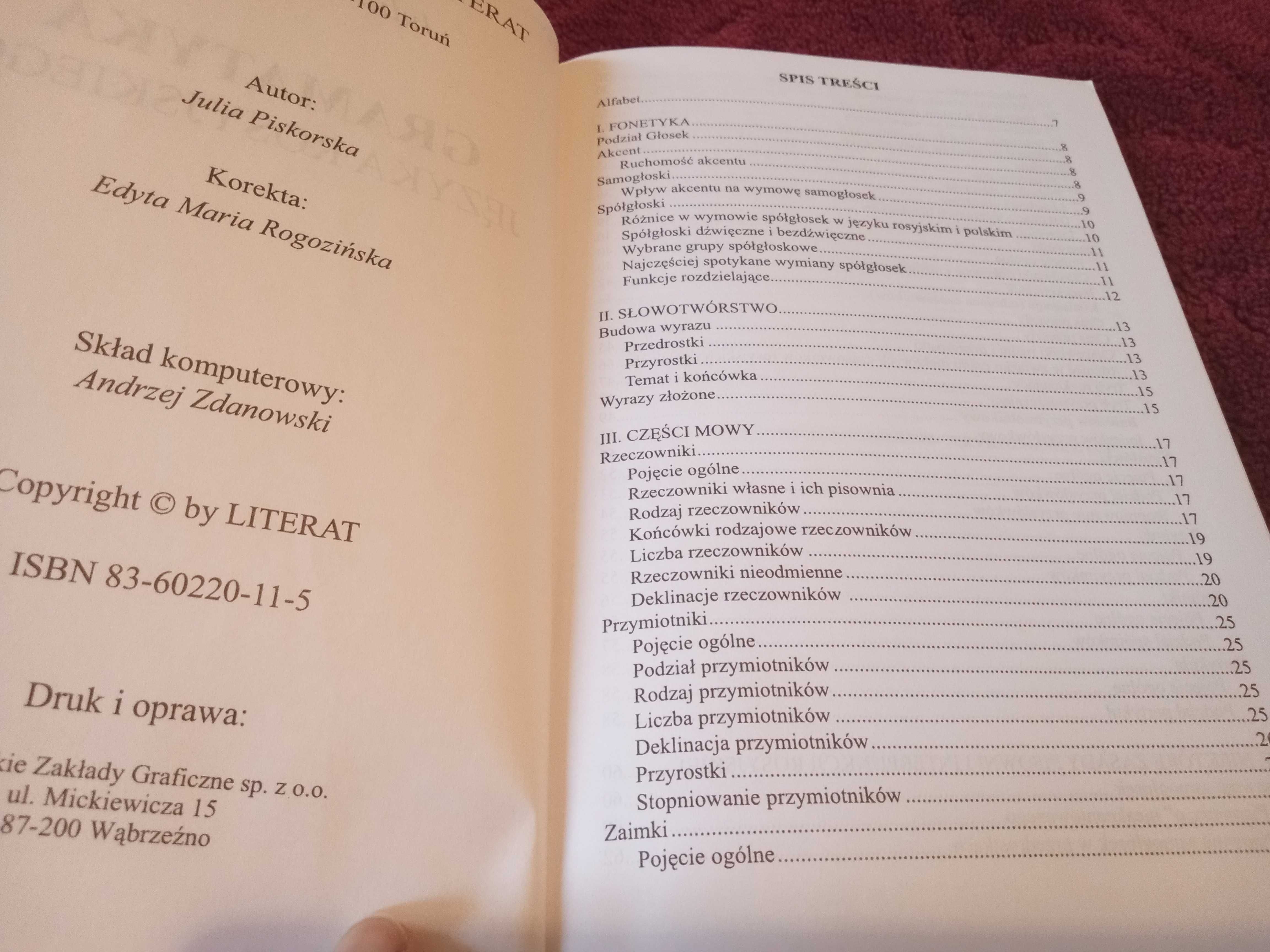 Repetytorium tematyczno-leksykalne + Gramatyka języka rosyjskiego