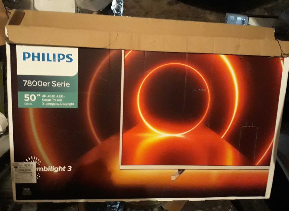 Pudełko/karton do TV 50 cali/126cm Philips