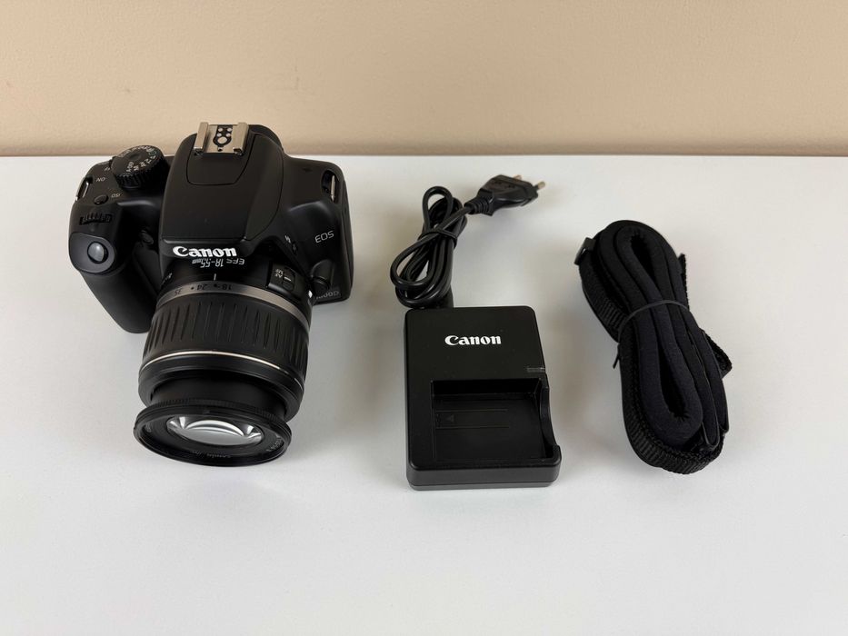 Цифровий фотоапарат/фотокамера Canon EOS1000D + Обʼєктив 18-55 + 8GbSD