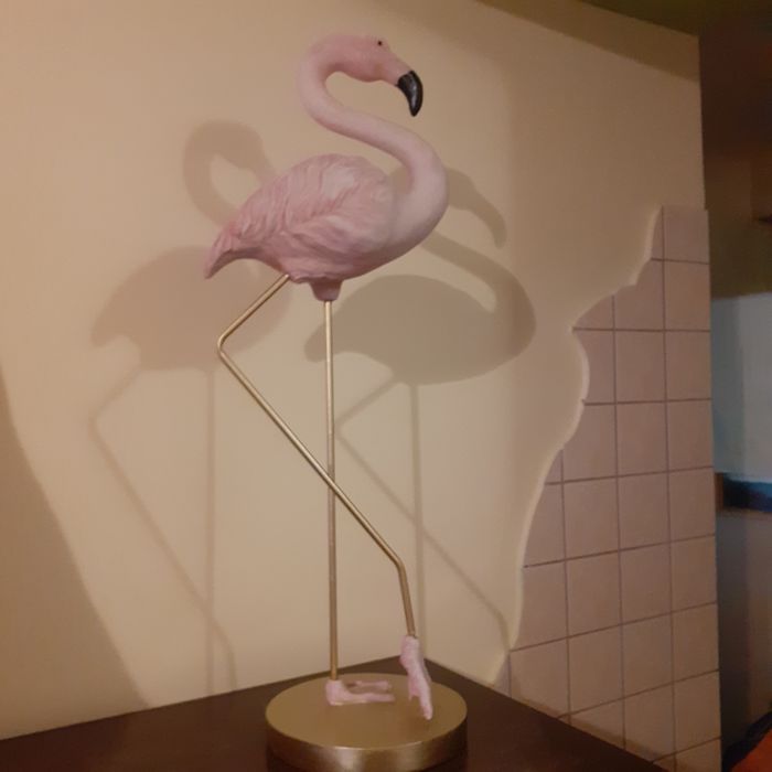 Figura flaming ozdoba do ogrodu