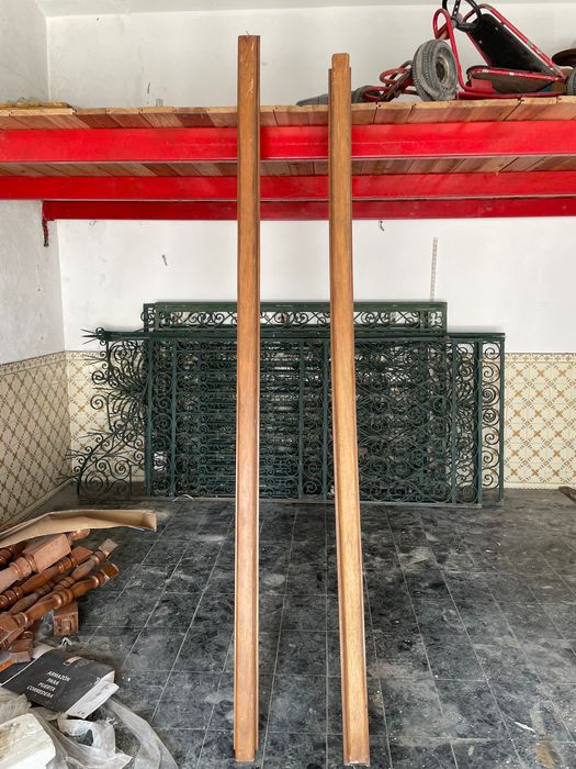 Balaústre escadas em madeira