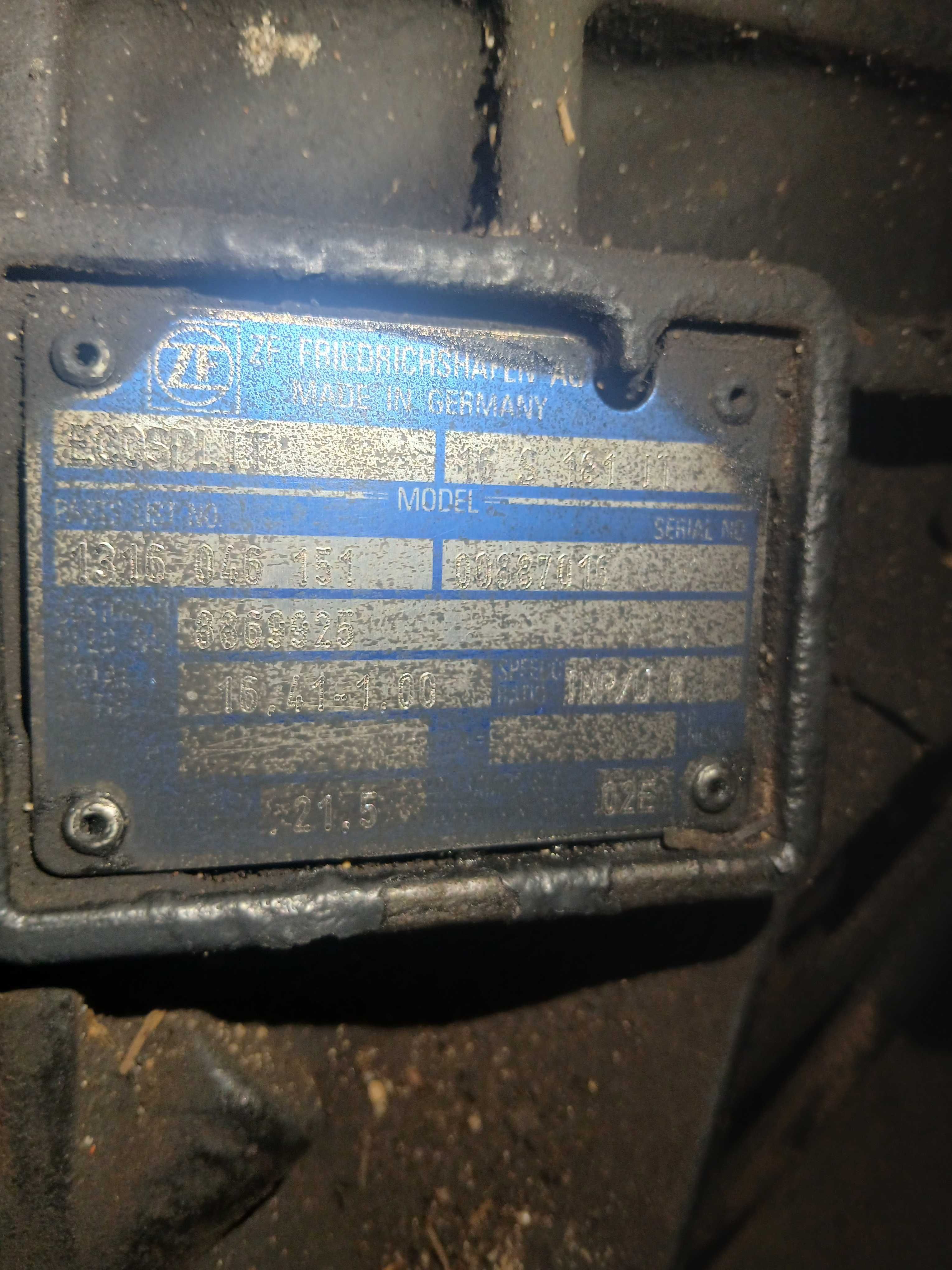 Caixa velocidades manual iveco stralis