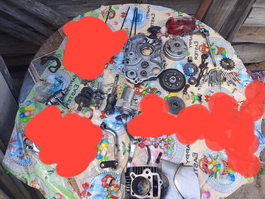 Розборка двигателя альфа 110