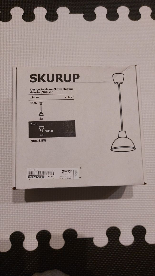 Lampa wisząca SKURUP 19cm IKEA