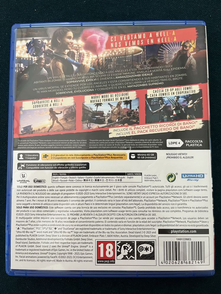 Dead Island 2 PS5 gry ps5