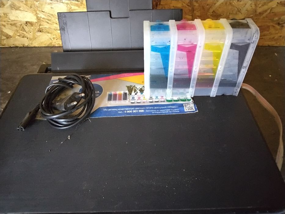 Продам струменевий  принтер с НПЧ epson 342
