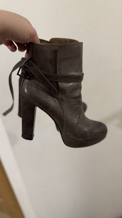 Осінні/весняні сапожки, туфлі (натуральна шкіра/замш) б/в/нове 600 грн