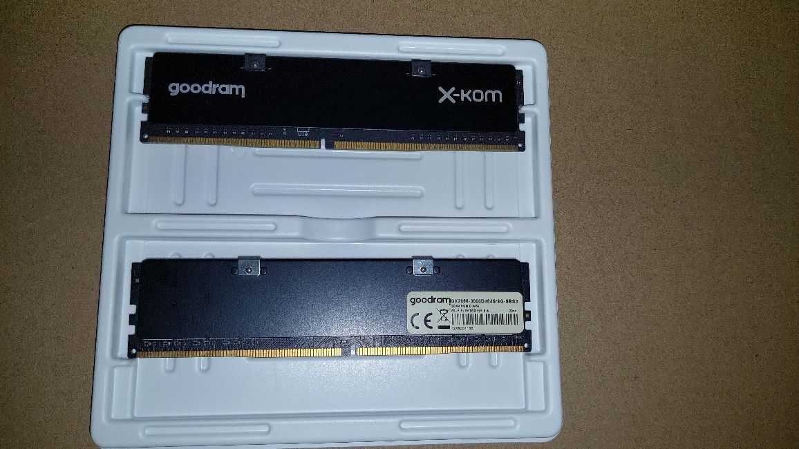 GTX1650 DUAL 4G GDDR5, zasilacz 550W oraz pamięć ram 2x8GB
