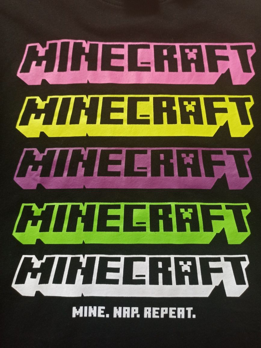 Koszulka t-shirt Minecraft rozmiar 110