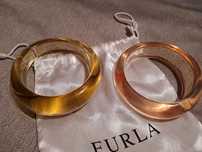 Pulseiras Furla Bege e Rosa