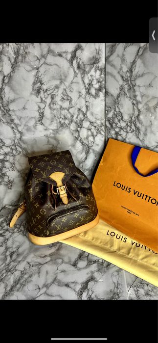 Рюкзак Louis Vuitton Backpack Montsouris MM Monogram Canvas оригинал