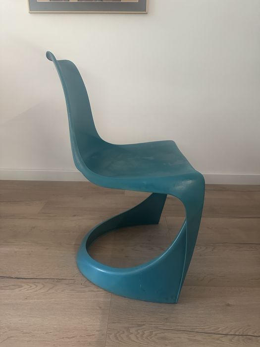 Krzesło z lat 70 Krywałd Steen Østergaard PRL design  klasyk