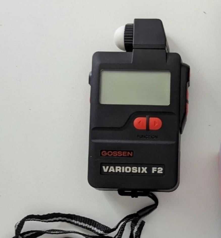Gossen Variosix F2 Exposimetro Medidor Flashmeter