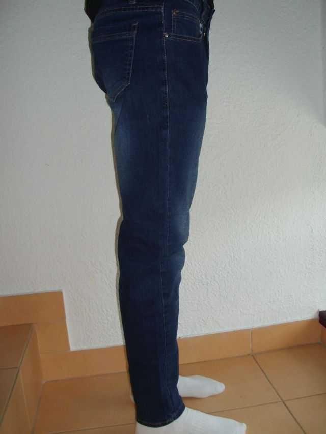 Spodnie jeans męskie / chłopięce 164
