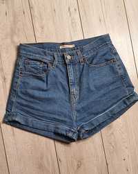 Spodenki szorty Levis wysoki stan W28 M/L