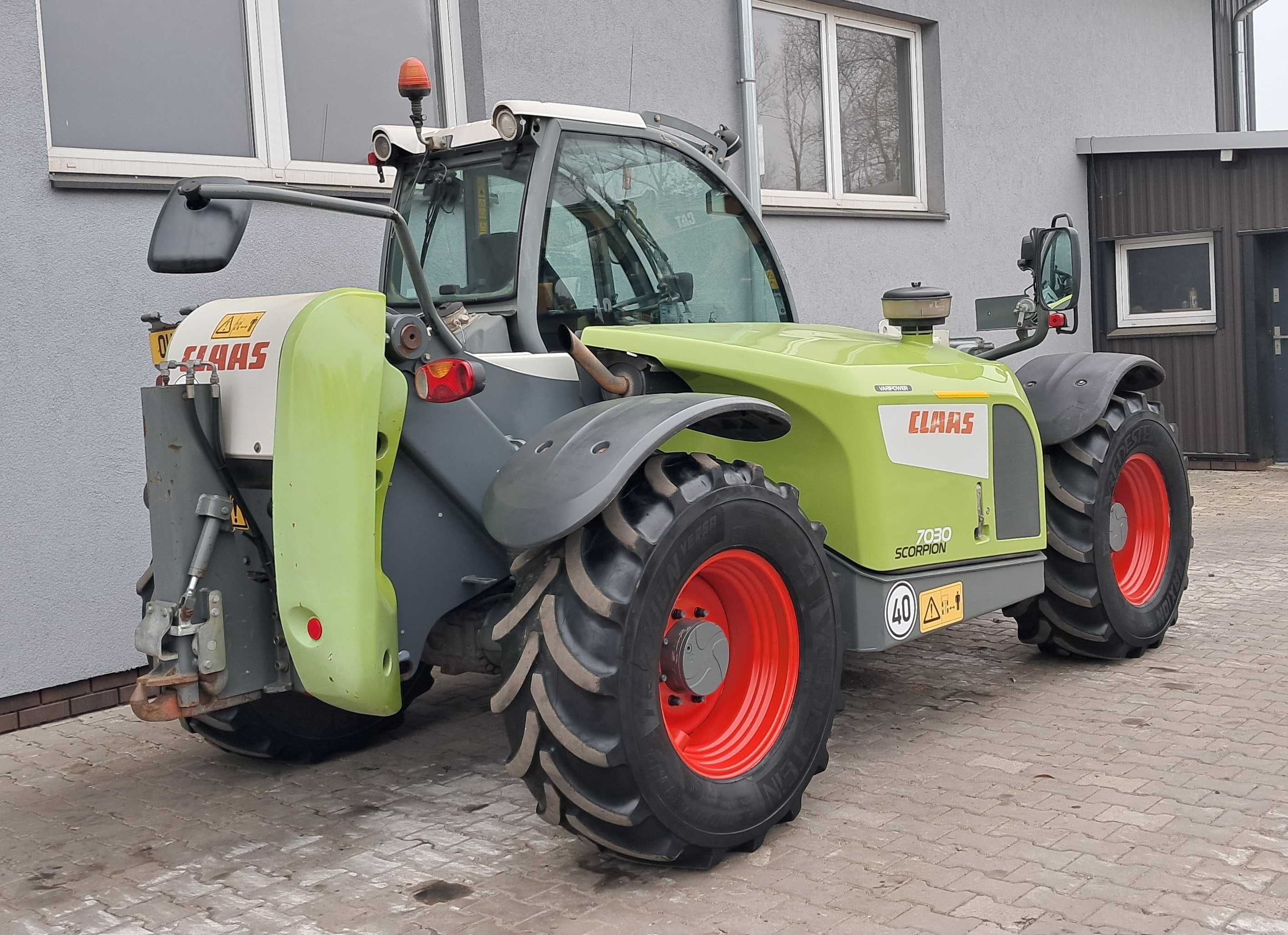 CLAAS SCORPION 7030 Plus Varipower Oryginał Full Opcja Klima 40km/h