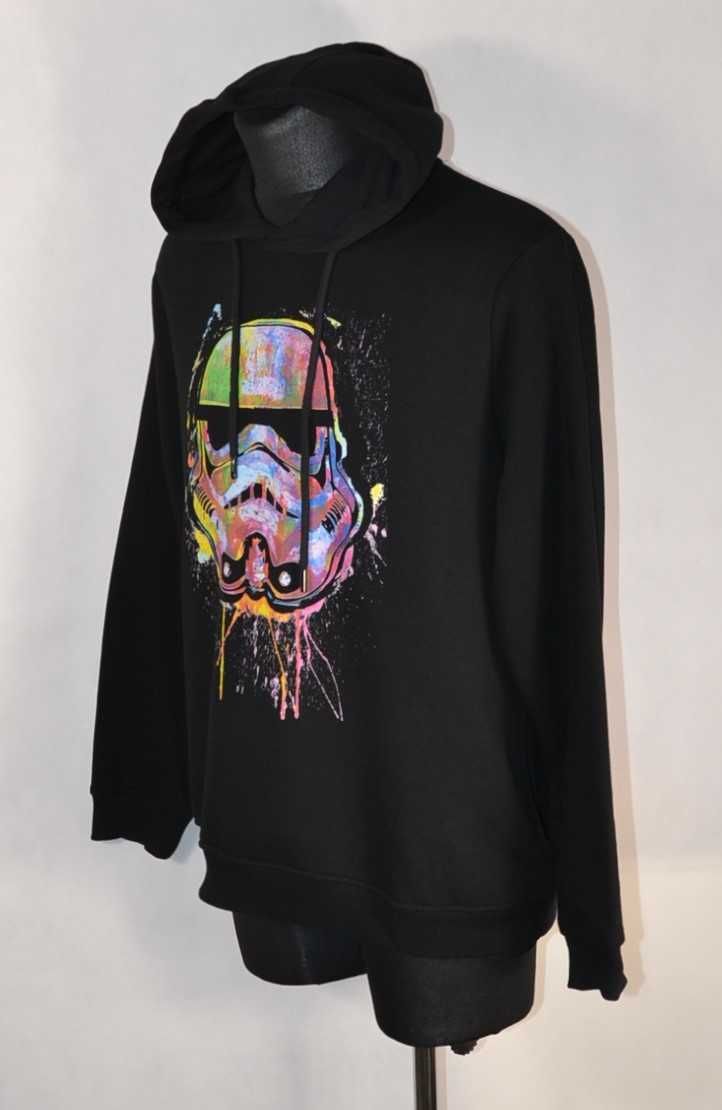 STAR WARS Stormtrooper Bluza Męska z kapturem L Super Stan Oryginalna
