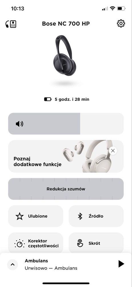Słuchawki nauszne BOSE Noise Cancelling Headphones 700 ANC