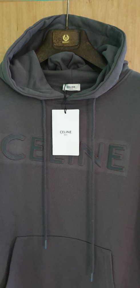 celine bluza z kapturem hoodie Oversize