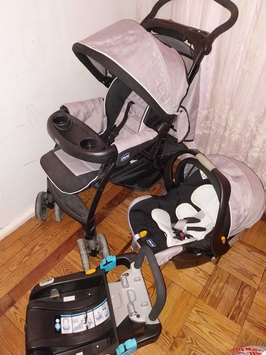 Carrinho de Bébé e Ovo + Isofix (CHICCO)