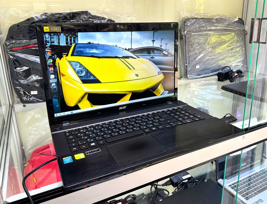 - МАГАЗИН Гарантия -  ИГРОВОЙ Большой Ноутбук //  16gb + GTX + FULL HD