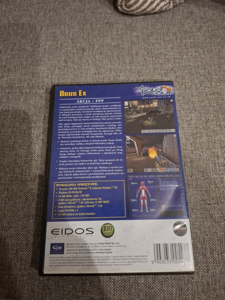 Deus Ex gra na pc