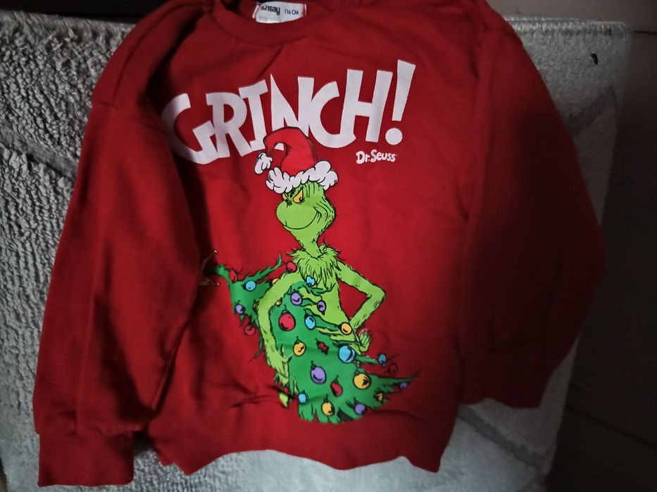 Bluzka chłopięca grinch