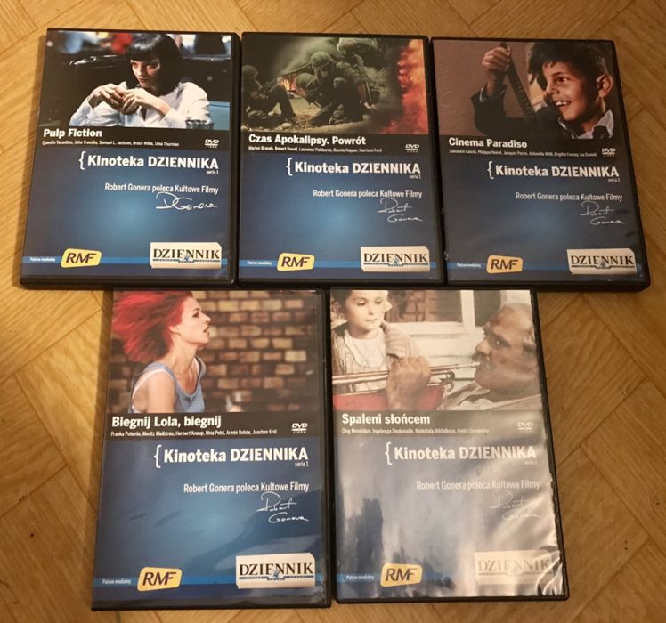 Kolekcja filmów DVD Kinoteka dziennika
