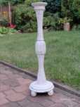 Świeczk/kwietnik drewniany vintage/shabby chic