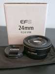 Objetiva Canon EF-S 24mm f/2.8 STM