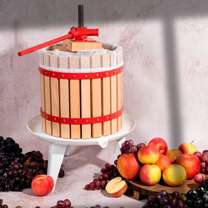 Prasa śrubowa do owoców 12 l - średnica 24 cm