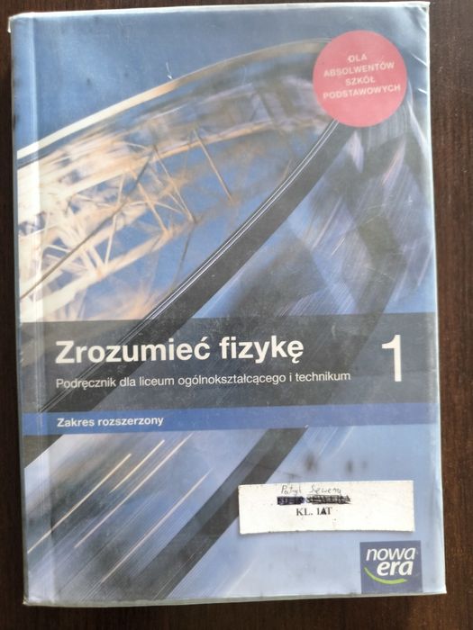 Zrozumieć fizykę 1 podręcznik nowa era