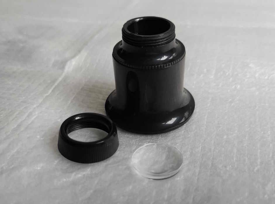 лупа увелич.набор 5x/10x/15x/20x для часовщиков/ювелиров/электронщиков