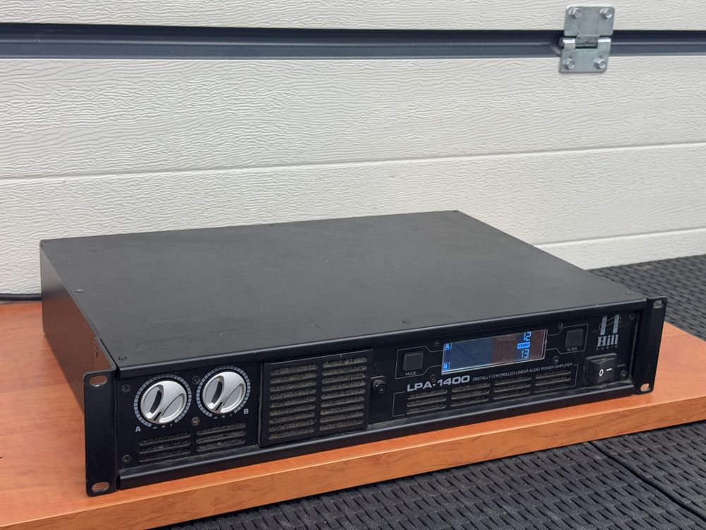 Wzmaczniacz estradowy Hill Audio lpa1400 okazja nowy 2000pln 1