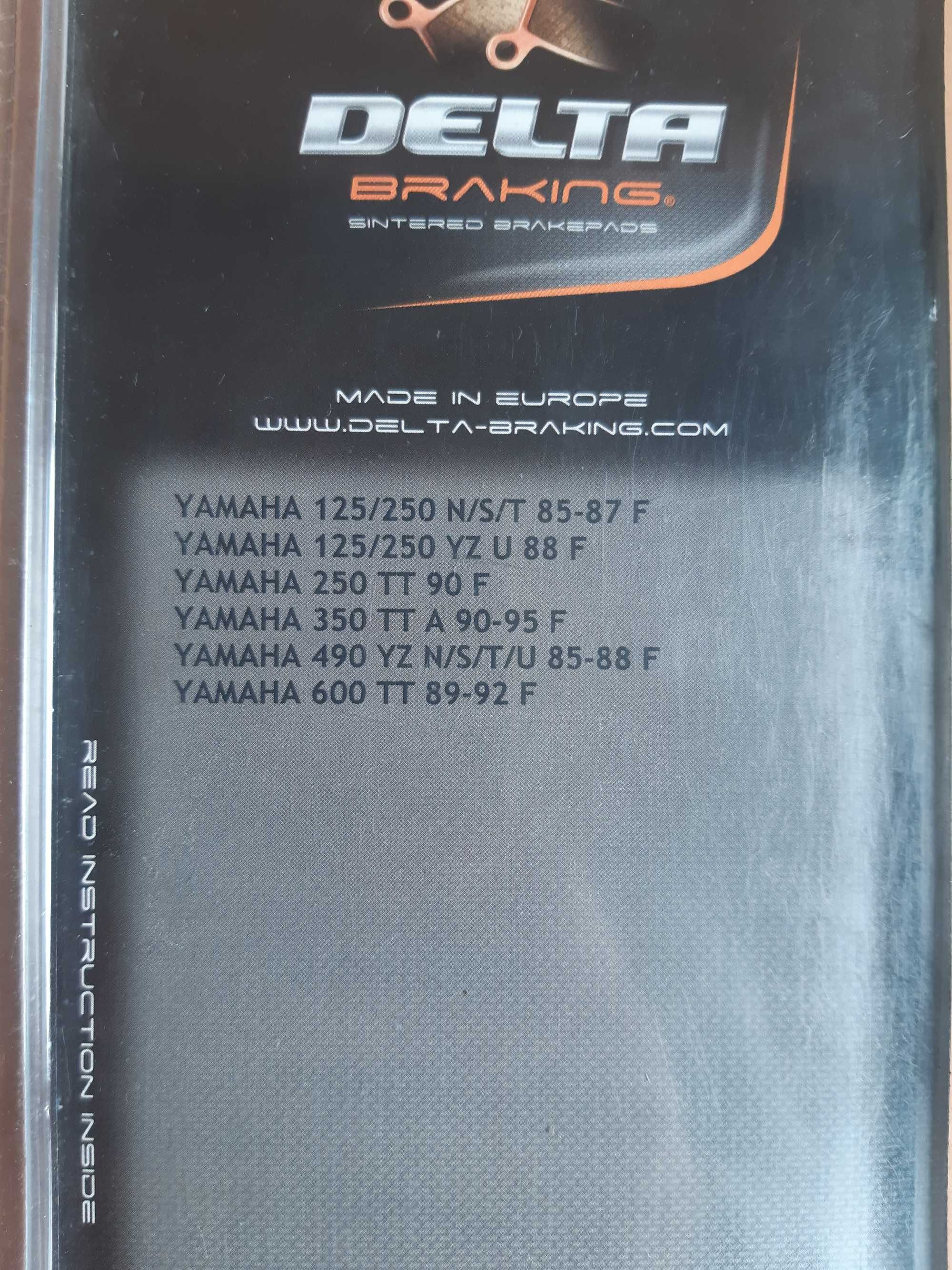 Klocki hamulcowe Delta  DB2100 FA105 Yamaha YZ  TT 85-95