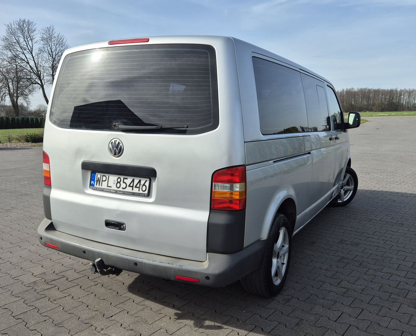 Volkswagen Transporter T5 2.5 Tdi Long 9 osób Klima Alu 17