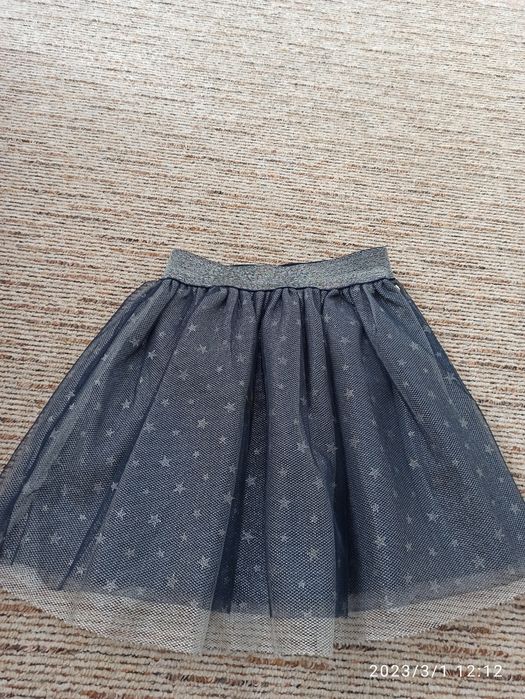 Granatowa spódnica tiulowa dla dziewczynki Coccodrillo 116 bdb