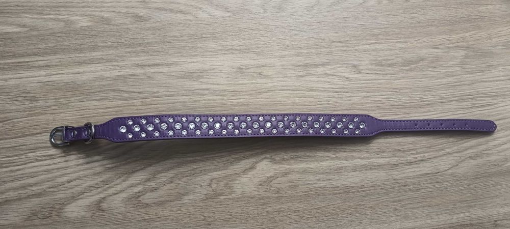 Obroża Dla Psa Z Kryształkami HAOYUEER rozmiar XL