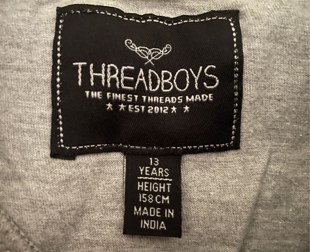 Bluzka chłopięca t-shirt NEXT / THREADBOYS 3pack 158 cm