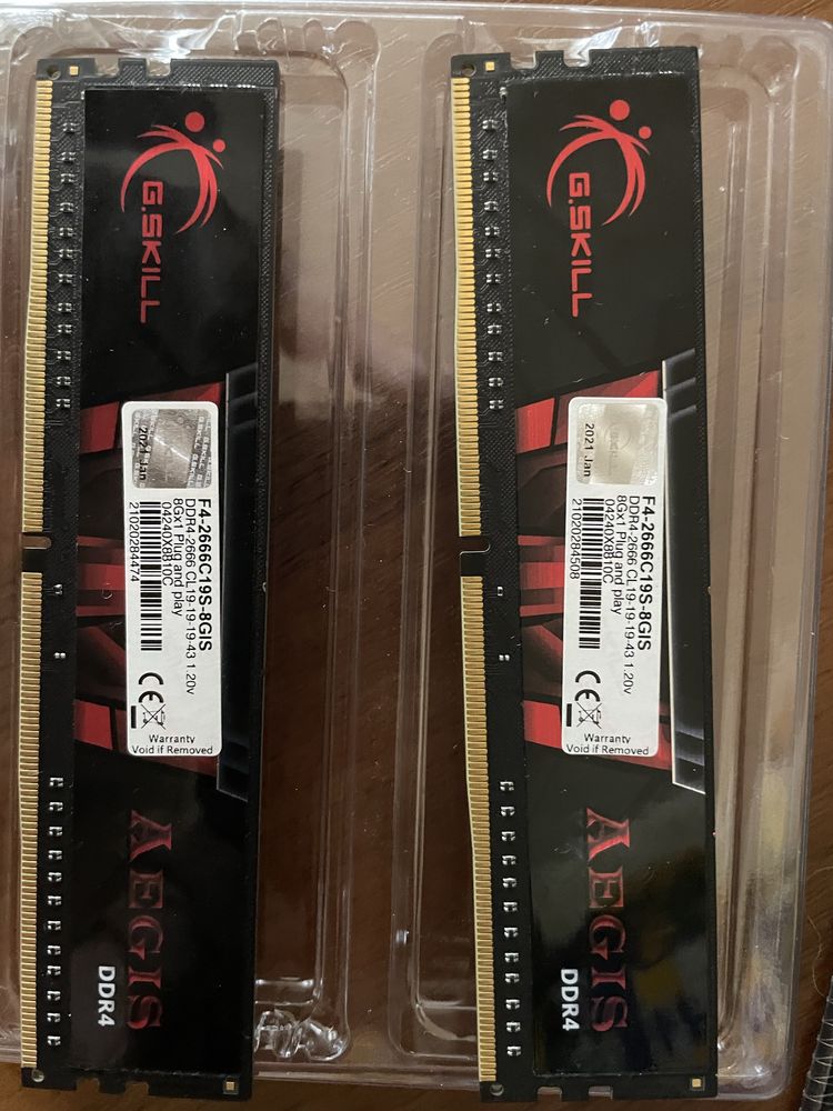 Продам оперативаную память Відео Оперативна пам'ять G.Skill DDR4-2666