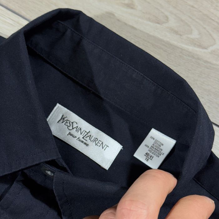 Класична Cорочка YSL Yves Saint Laurent Pour Homme, 40/41 XL, оригінал