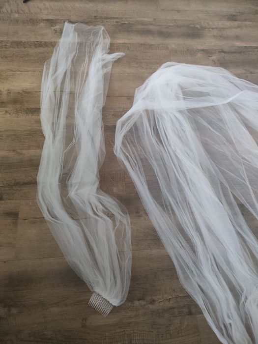 Muślinowa suknia ślubna 40